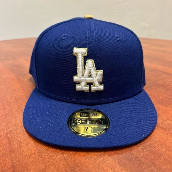 Los Angeles Dodgers World Series Champions 2020 New Era size 7 7/8 - Picture 1 of 8